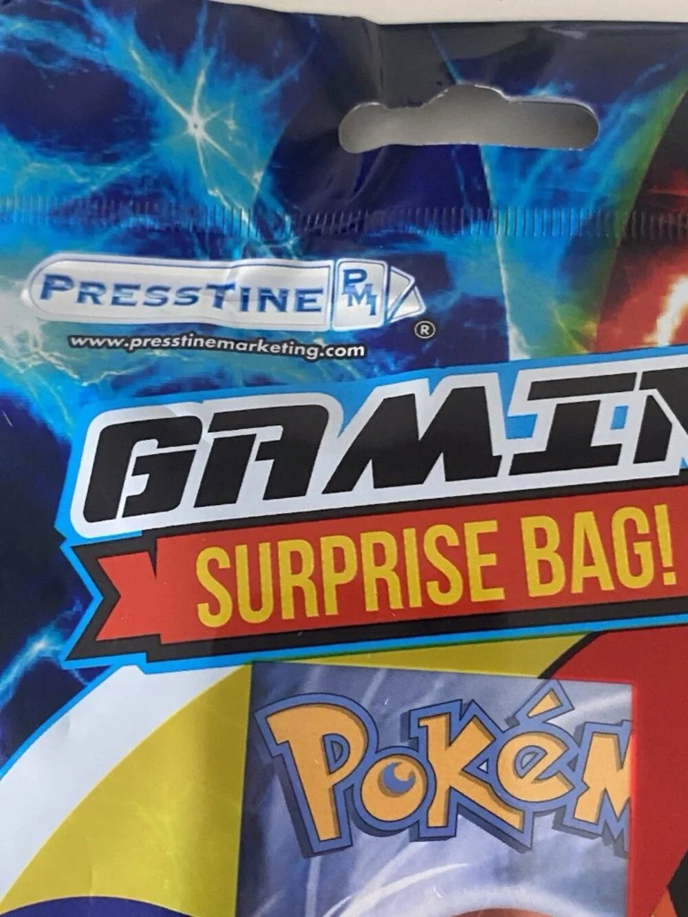 Gaming Surprise Bag Classic Pokemon Cards With Random Mix Preestine Theme Packs
